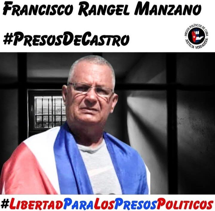Libertad12021's tweet photo. 🇨🇺 #Twittazo por los #PresosDeCastro. Libertad para Francisco Rangel Manzano. Su unico delito fue pedir libertad. No lo dejemos solo. https://t.co/HQwU2aK807