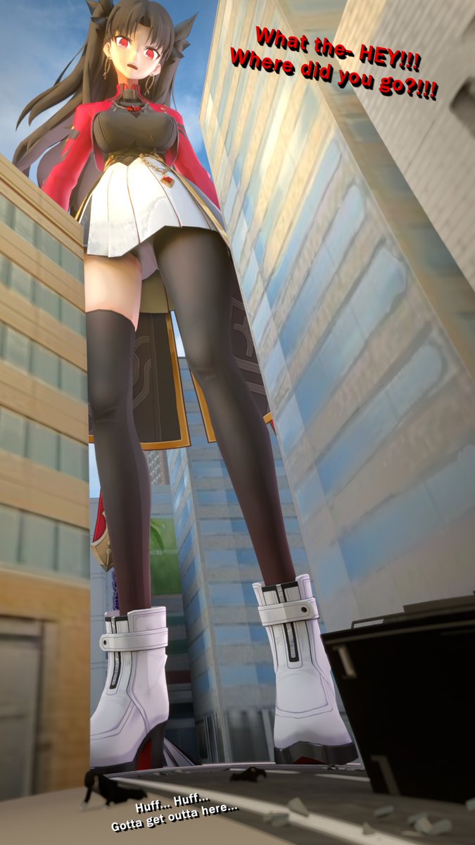 LitePixel275's tweet photo. Gilgamesh's Giga Mess 3

Good thing she has very high regard to human lives and their creations...

#giantess #巨大娘 #sizetwitter https://t.co/99PMuwxOkM