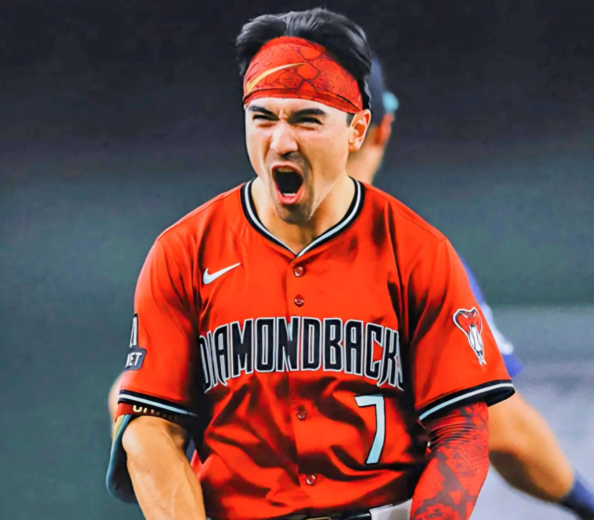 KsAndDingers's tweet photo. Corbin Carroll is dealing with back discomfort.

The Diamondbacks OF played all 9 innings Tuesday but wasn’t 100%, going 0 for 4 with 3 strikeouts.

Carroll is still in the lineup Wednesday but he’s been ice cold lately going 3 for 33 over the last 9 games. https://t.co/cjQ1DLs2B0