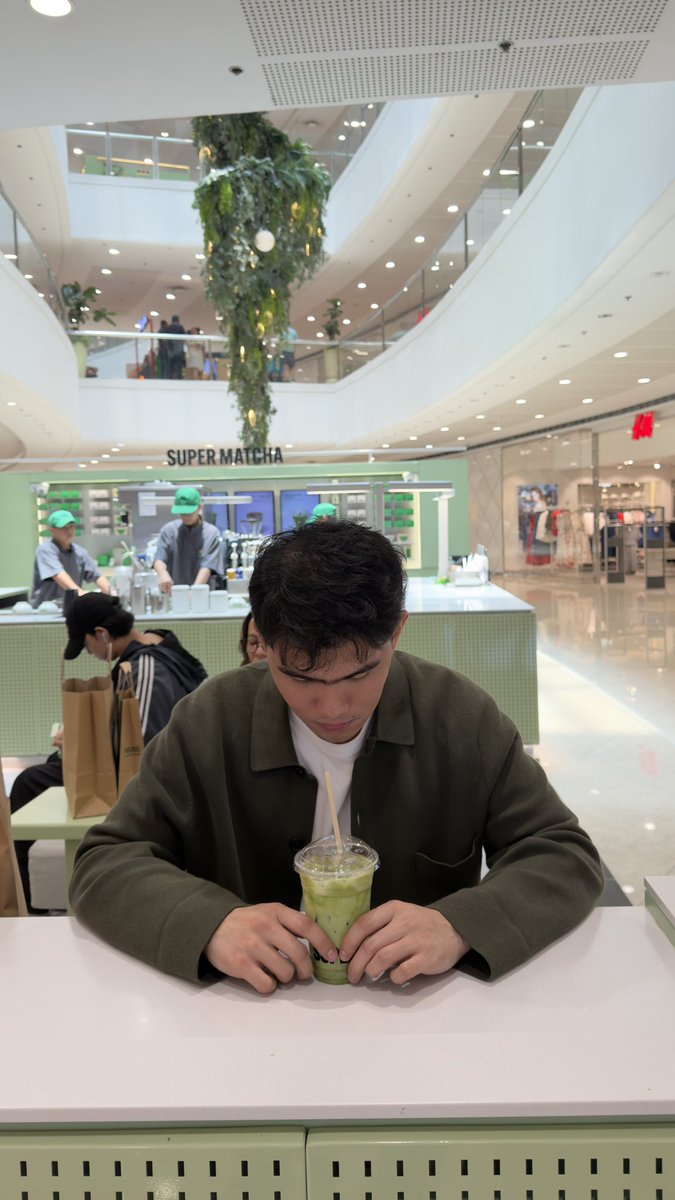engrmac's tweet photo. not being performative pero masarap pala talaga ang matcha 🤤🍵 https://t.co/LaQIOESYKG
