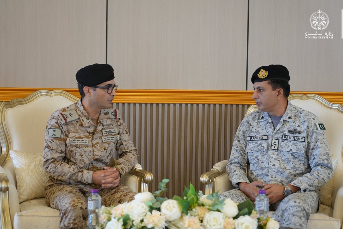 PakistanFauj's tweet photo. The MultiNational Maritime Defence Forces begin the implementation phase from its new Command Headquarters in Riyadh, Kingdom of Saudi Arabia (KSA).

Pakistan’s Commodore Rashid Sheikh assumes charge as coalition Deputy Commander

#ISPR https://t.co/Xm1PXHV4KX