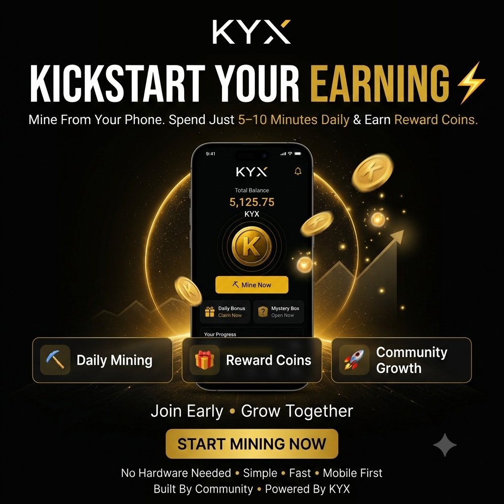 Kyxlabsnetwork's tweet photo. What if getting started with Web3 didn't require being a crypto expert?

That's the question we're exploring at KYX Labs.

⚡ Mobile-first
🧠 Simple participation
🌍 Community-driven
🛠️ Building in public

We're early.

And we're building.

Welcome to KYX. #minecrypto #kyx https://t.co/xOzKn5LAwN