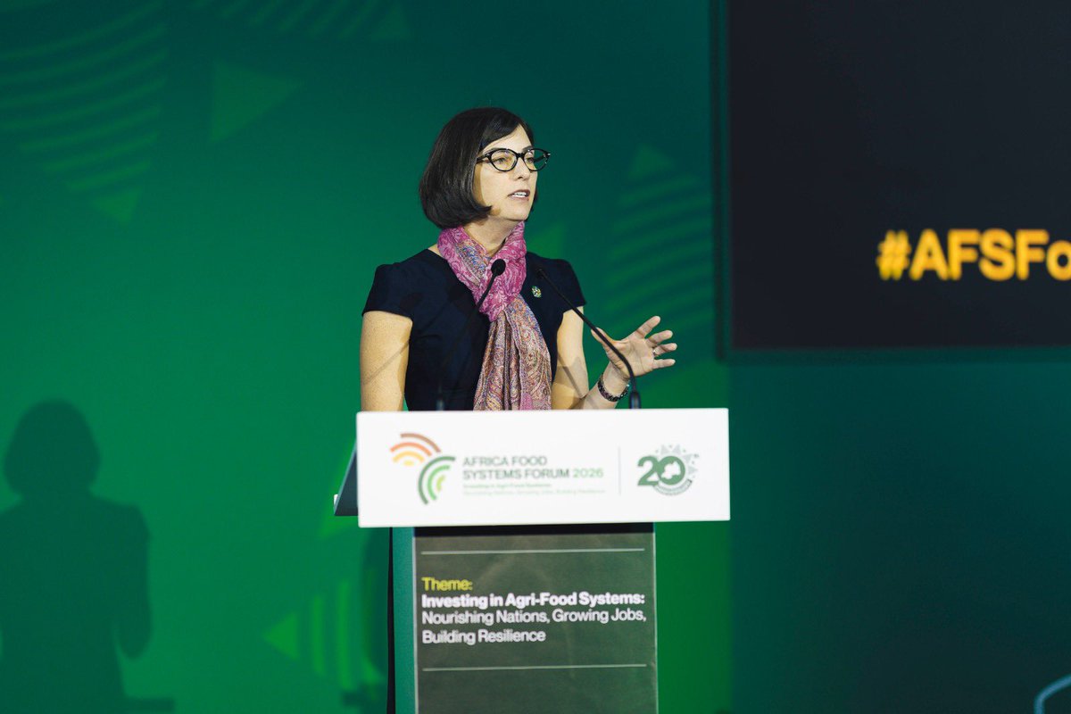 TheAGRF's tweet photo. Is inequality costing Africa’s food systems more than we actually record?

That was the harder question at the 'Women in Food Systems: Cultivating Equality, Harvesting Growth' plenary at #AFSForum2026 today. The discussion confronted the structural barriers that continue to limit what women can contribute to the sector.

Unequal access to finance.
Harmful gender norms.
Unpaid care work. 
Exclusion from decisions that shape food systems and more.

The message from Kigali was that equality shouldn't remain an aspiration. That is the only way we will move from participation to power, and from potential to growth.
