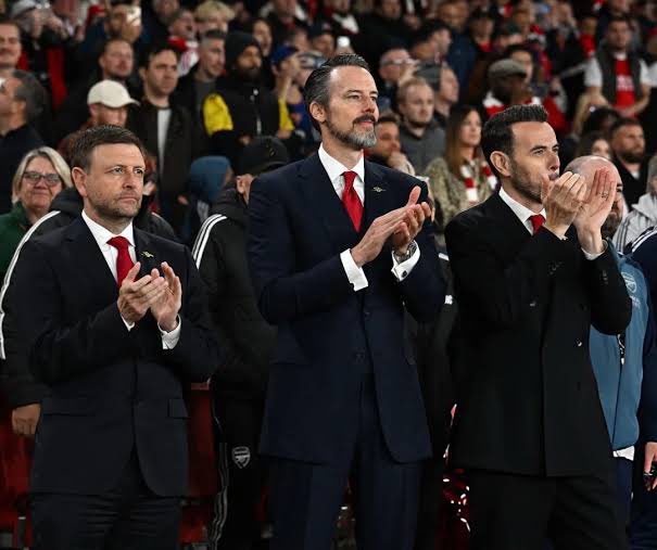 ArsenalRadar's tweet photo. 🎙️ Richard Garlick on Josh Kroenke….

🗣️ “He brings that stability. He brings that knowledge. He’s got a passion for winning, and we are part of a family that are serial winners, whether it’s the Nuggets, whether it’s the Avalanche, whether it’s the Rams. They’re all serial winners.

“And I mean family in the widest sense, not in terms of knowledge. He is, as you said back in 2019, he was desperate to see Arsenal succeed, to put Arsenal back on the path that they should be on. And he’s worked hard, and he’s had a great team around him.

“When you’ve got really good people in the right place who’ve got a plan, and they all align behind that plan, you’ve got a very good chance of winning. It doesn’t matter how good or bad that plan might be, but if you’ve got a plan and everyone’s aligned to it, you’re going to go really far.” #afc