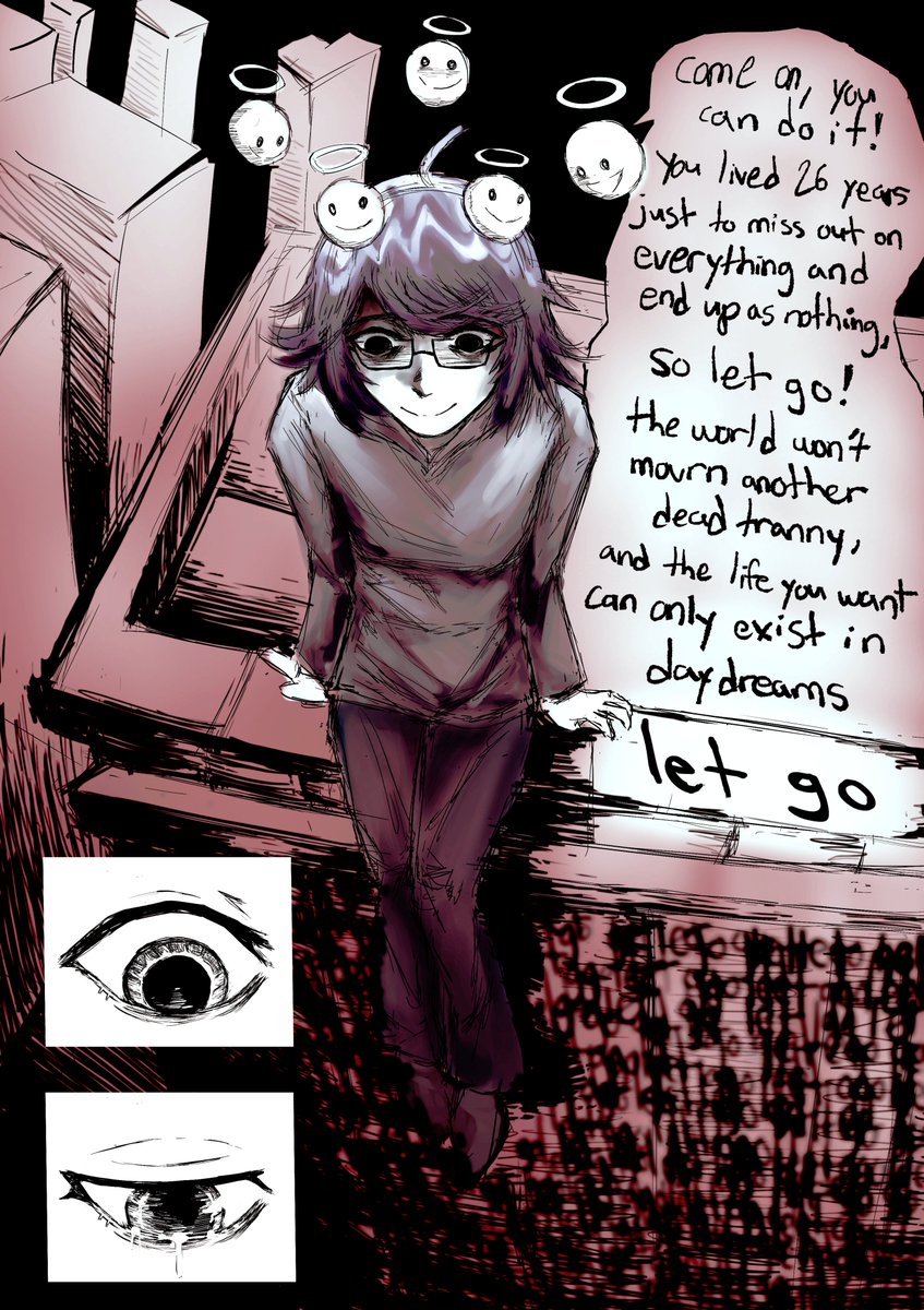 Ayayera_'s tweet photo. here is my suicidal ideation vent art https://t.co/iukqOSg6Gc