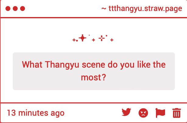 ttthangyu's tweet photo. I like the hallucination scene the most but I also like the scene where they're waiting to do the pentathlon and namgyus talking abt the club and lifting up his sleeve and thanos is looking at him like that https://t.co/EPrCY4Qgje