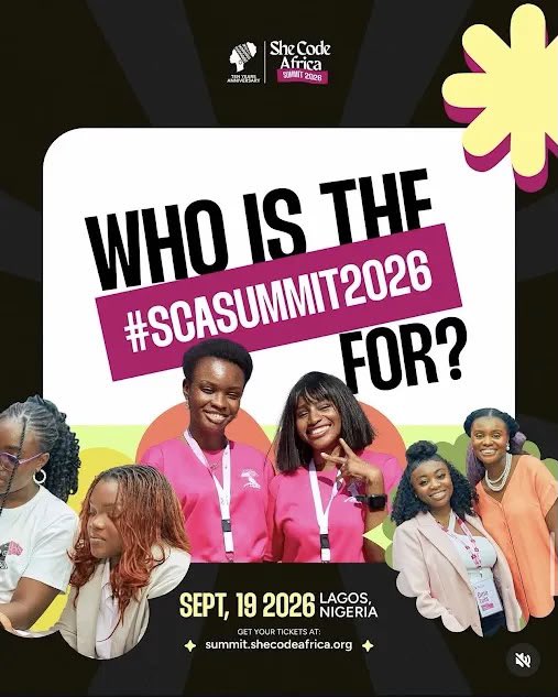 Owef_'s tweet photo. September 19 in Lagos.

Enjoy 25% off your ticket with the OWEF community discount codes:

Impact Leader: COMMUNITYLEADER05
Community Builder: COMMUNITYBUILDER25
Next Gen: COMMUNITYNEXTGEN15

https://t.co/kglYJNHhJw

@shecodeafrica

#SCASummit2026 #shecodeafrica #SCAat10 https://t.co/yAeogAKfN1