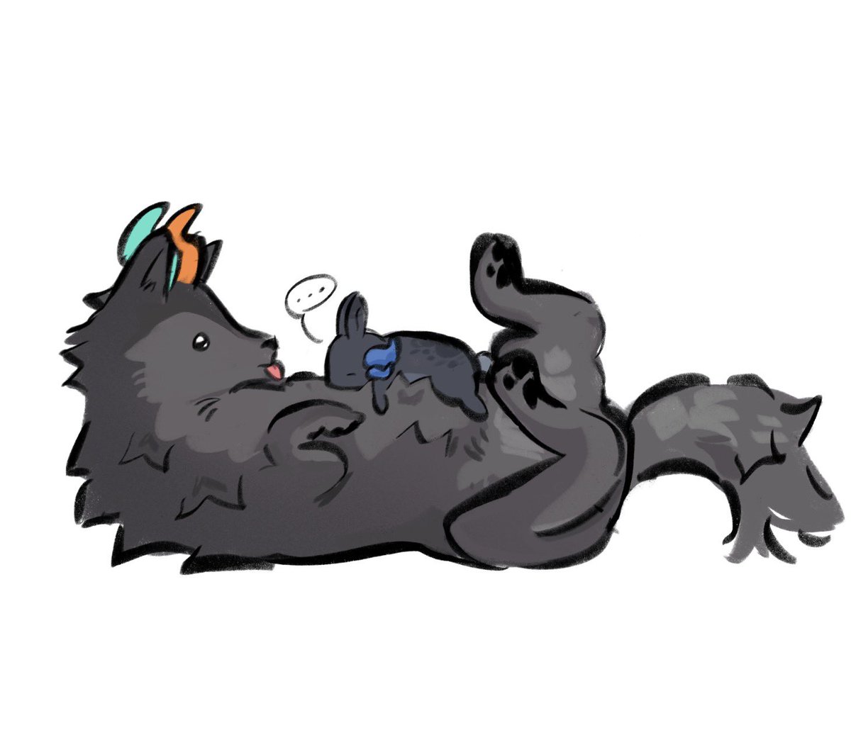gummywrapper's tweet photo. sleeping now since I haven’t posted any art today Aaahm ill take this off priv #coilket #phighting https://t.co/UZCCxHLGe3