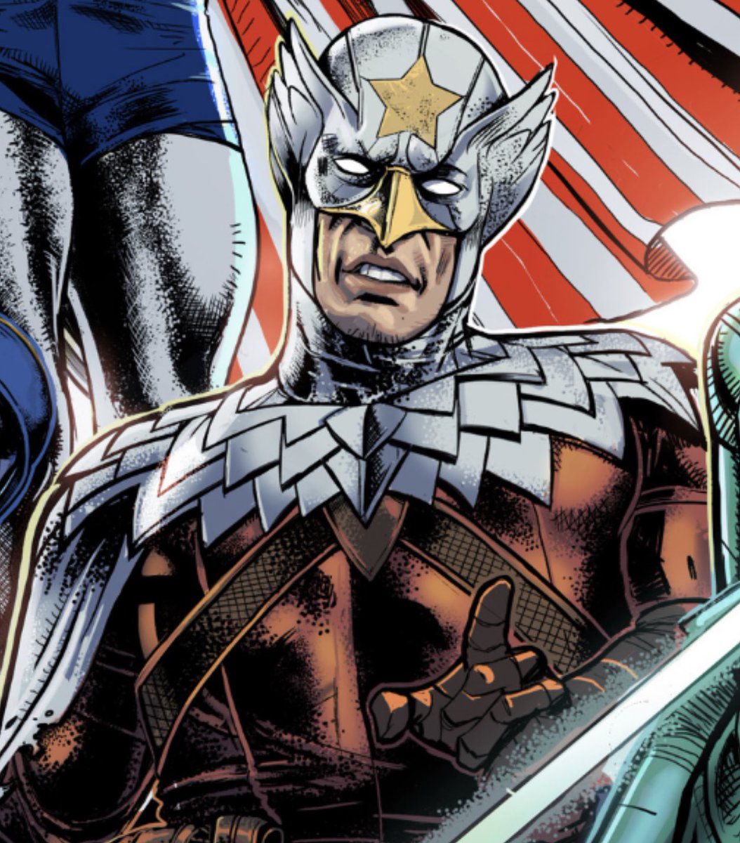 tytheanimator's tweet photo. The Eagle is my answer to a dream of never getting to write for Batman! 😩😩😩 https://t.co/gYZtRDQcOM