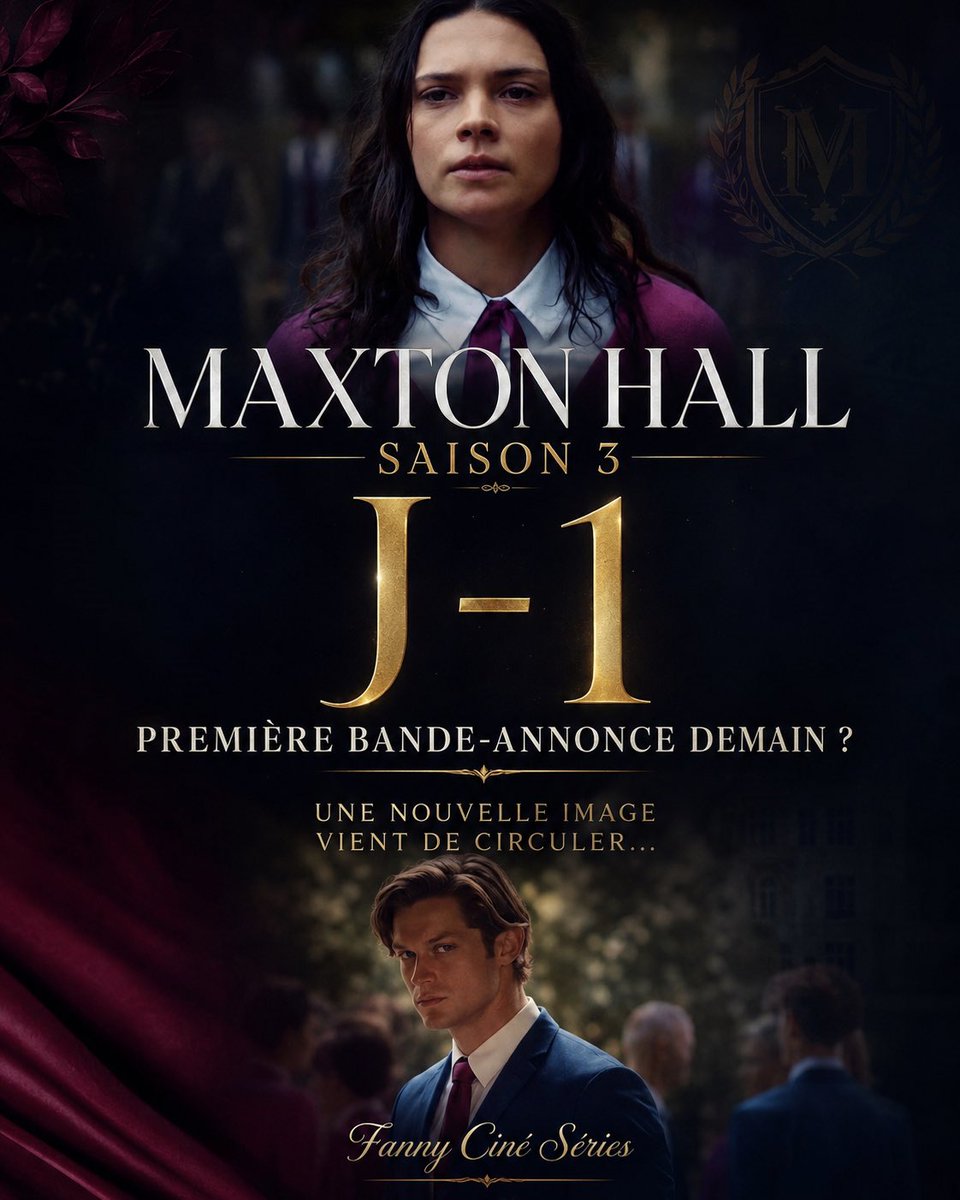 FannyArchippe's tweet photo. J-1 avant la première bande-annonce de Maxton Hall saison 3 ? Ruby et James nous réservent peut-être une énorme surprise demain… 👀❤️ https://t.co/kaVnVBVpgO