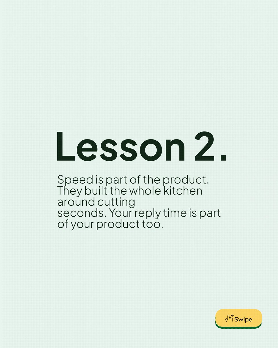 sellnudge's tweet photo. McDonald's does not sell the best burger. They sell the most predictable one.

Same taste in Lagos, London or Lima. No surprises, no risk, no thinking required.

That predictability is the product. The burger is just what it comes in.
Consistency beats quality. https://t.co/dfnfBRxbUo