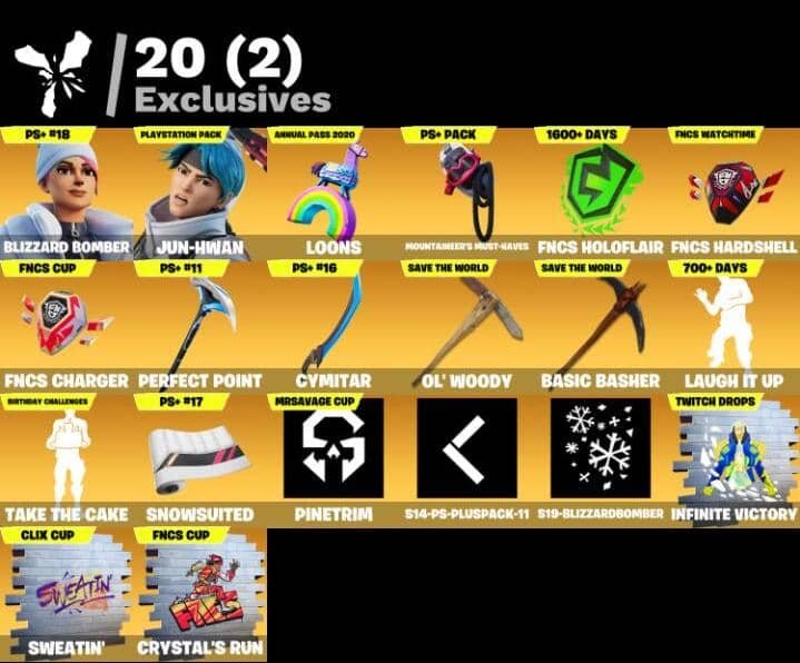 gameshubmmos_'s tweet photo. 407 Skins | New STW | Blizzard Bomber | Jun-Hwan | Loons | Mountaineer's Must-Haves | FNCS Holoflair | FNCS Hardshell | FNCS Charger | Perfect Point | Cymitar | Ol' Woody | 500VB | 02.09.26 (0 days ago) ๐ฅ
#Fortnite #account #trade #sell #OG #OGAERIAL #OGSKULL #OGaccount https://t.co/nJD8u8WtkS