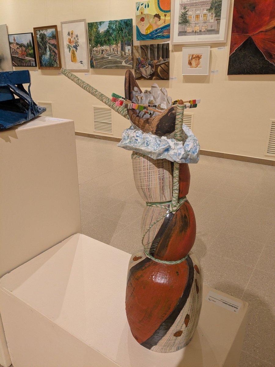 dgomezsof's tweet photo. Concurs-Exposició d'Artistes Manresans fins al 13 de setembre 👏👏 a l'Espai 7 @manresacultura https://t.co/ItV697nt7U