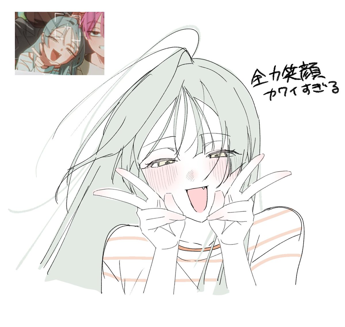 sen_t_monn's tweet photo. #ALNST 
いばてぃるの娘(暫定)が好きなタイプの女の子すぎてまずいㅤㅤㅤㅤㅤㅤㅤㅤㅤㅤㅤ https://t.co/z5SyDsqF62