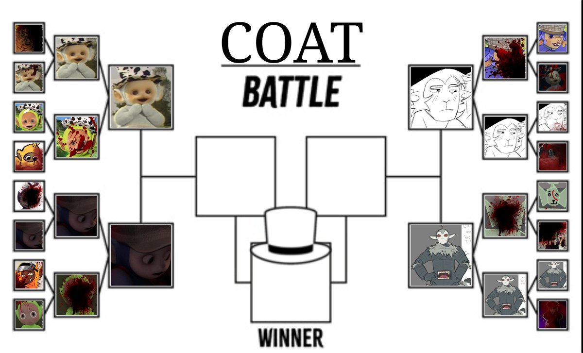THECOATEDMEN's tweet photo. Welcome to the semi-finals.

We have four loyal employees left, all battling it out for their raise.

Let's get this show on the road. https://t.co/uJ9g6Vrfks