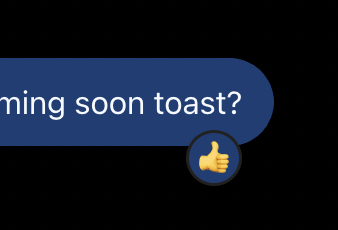 PGHQdev's tweet photo. ChatGPT now reacts with emojis??? https://t.co/n9Fq125McO