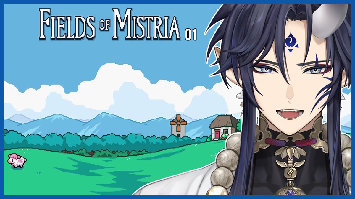 AltusZendoji's tweet photo. 【 Field of Mistria 】01

First time playing!!! Who shall we romance?

📅| 02 SEPTEMBER - 10 PM PDT
📅| 03 SEPTEMBER - 2 PM JST / 7 AM CEST
📺| https://t.co/lIEcsjUK2Y

🎨| 
#AltusZendoji https://t.co/bMcjbD8QXt