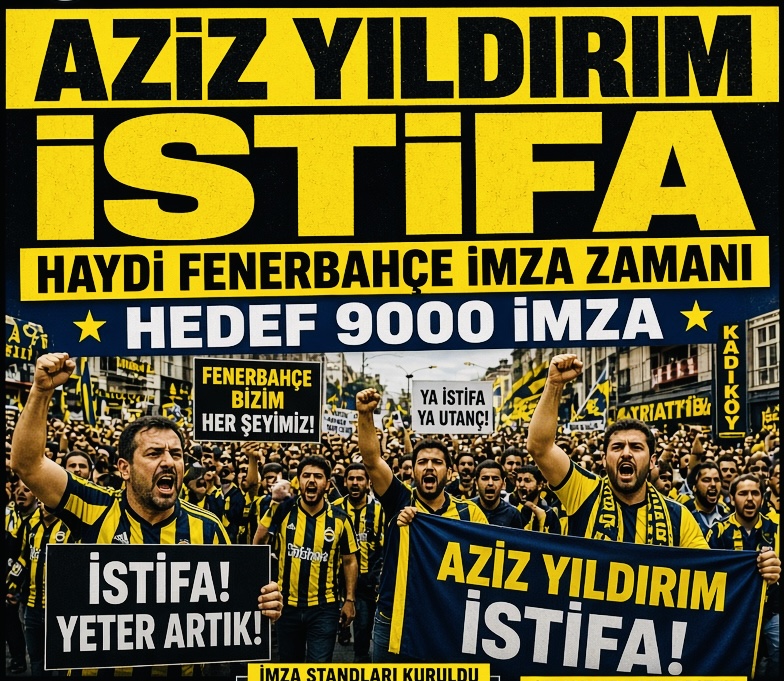 asmarcatr's tweet photo. ‼️‼️‼️‼️‼️ Fenerbahçe tarihinin en kötü başkanı Aziz Yıldırım’ı göndermek için gereken imza sayısı: 9000

🗳️ 9000 şerefli kongre üyesinin imzasıyla olağanüstü seçim yapıyoruz.

🙏 Ve böylece Fenerbahçe’yi gerçekten seven yeni başkanımızı seçebiliyoruz. https://t.co/p9YSEiUAB9