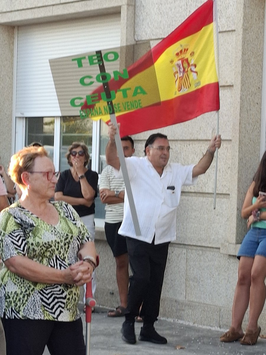 criaturina's tweet photo. 🇪🇸 🇪🇸 Los municipios rurales también estamos con Ceuta.

Desde Teo, Coruña, a 1.014 km de nuestros hermanos caballas, juntos por la soberanía de España. 

#CeutaEsEspaña
#TodosConCeuta
#TodosSomosCeuta
#CeutaNoEstáSola https://t.co/ivwywmAy27