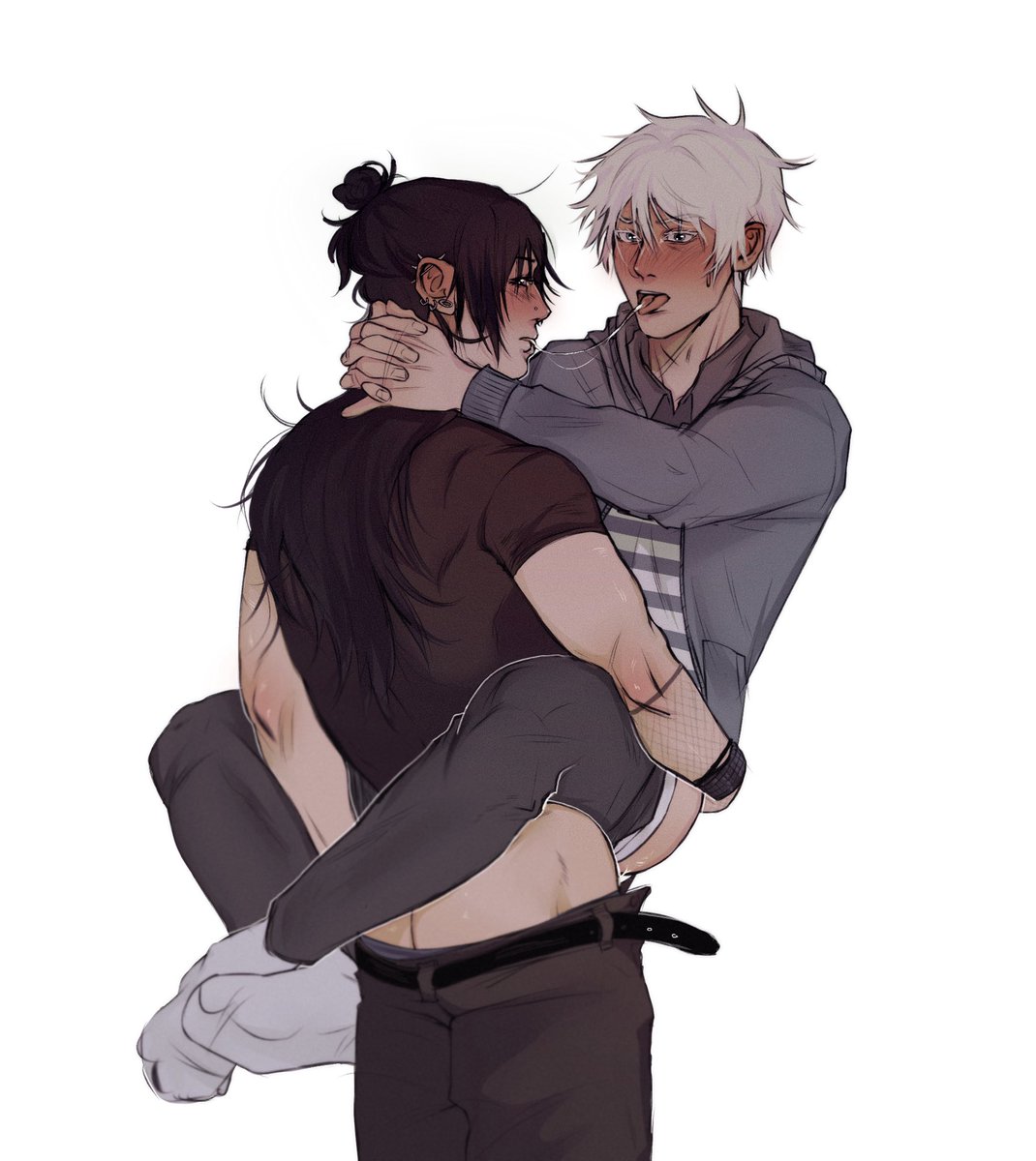 fragment_angel's tweet photo. More college!au gego on the brain because I can’t stop
#夏五 #gego https://t.co/Hd1MPtMvgf
