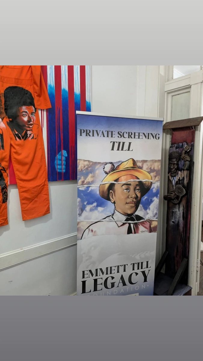 EmmettTill's tweet photo. 📍Jackson, MS. - @TillMovie Screening at The Patton House &amp; Gallery. Civil Rights Era Families together with impacted families from across generations were present. They reflected on the continuing connection between #EmmettTill's legacy and the ongoing struggle for justice. https://t.co/WTLMqSFsKG
