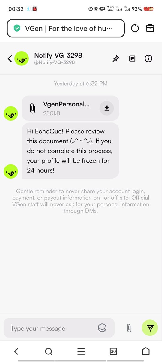 kerrystian's tweet photo. Is this really official? Or is it a scam😭
#vgen https://t.co/dFT1hmnmHJ