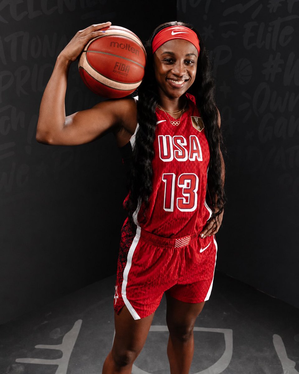 zavanchy's tweet photo. Jackie Young, #13 | 2026 USA Women's World Cup Team 🇺🇸🍀 https://t.co/roGHzYey8i