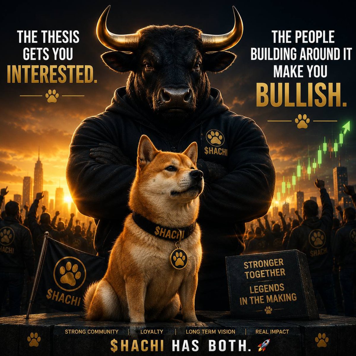rand0mbuddy's tweet photo. @traderInosuke Found this dog a few days ago. It's the best for the long run at the moment 
$HACHI https://t.co/DEDT1JoSGQ
