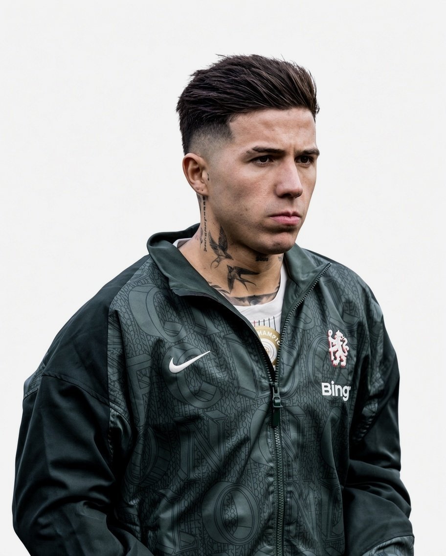 Presh_number7's tweet photo. Enzo Fernandez: "I always dreamed of playing for a big club like Manchester City."

So Chelsea was never a big club? 😬 https://t.co/Fy8ySLqqEb