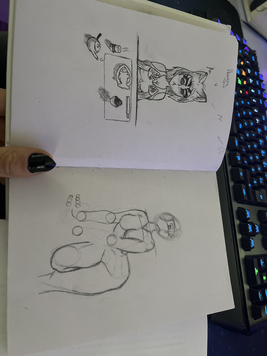SomeGermanGirl's tweet photo. @Peytops Been working on these the past few days :3 new pose tries and quick doodles https://t.co/Nv4kvBWIfu