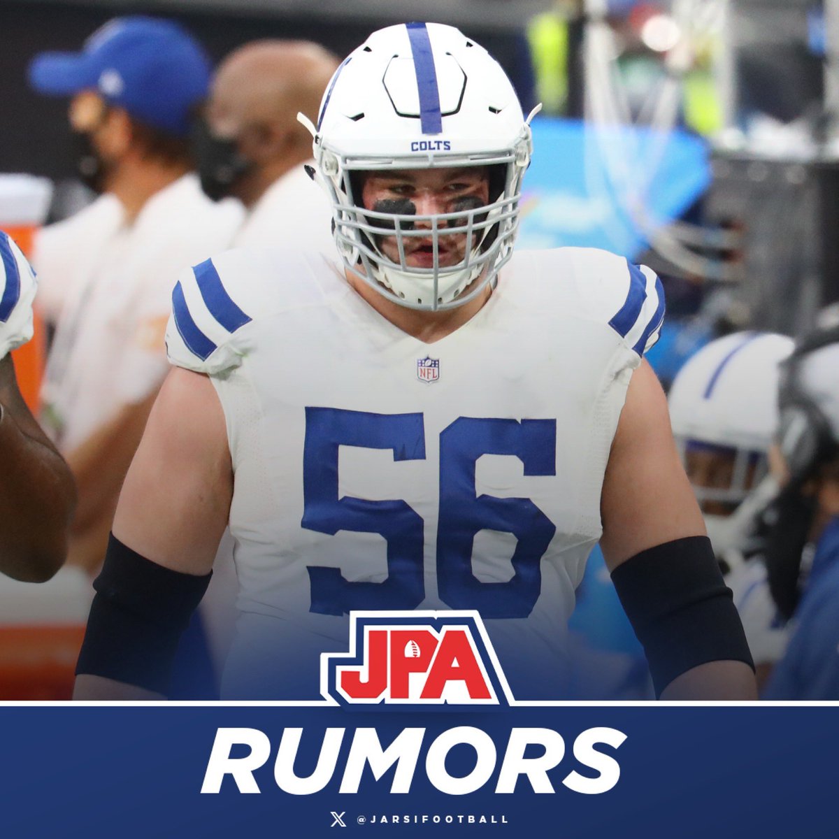 jasrifootball's tweet photo. 𝗥𝗨𝗠𝗢𝗥𝗦: Contract talks between the Colts and star OL Quentin Nelson have become “stagnant” according to @JFowlerESPN https://t.co/WGo6t3hqHI