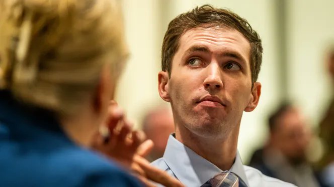 RonniNicole1's tweet photo. "Charlie Kirk’s suspected killer Tyler Robinson faces death penalty

Judge ruled that Robinson would stand trial for aggravated murder, which carries the death penalty in Utah. He has pleaded not guilty"

Times 
https://t.co/MKLMJXsxYz https://t.co/LR0X986eyg
