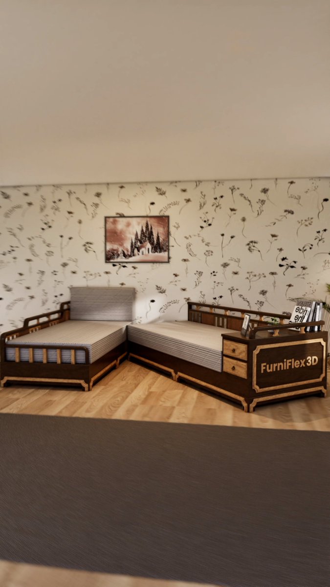 FurniFlex3D's tweet photo. This sofa hides a full size bed https://t.co/xFqweDy2Mk