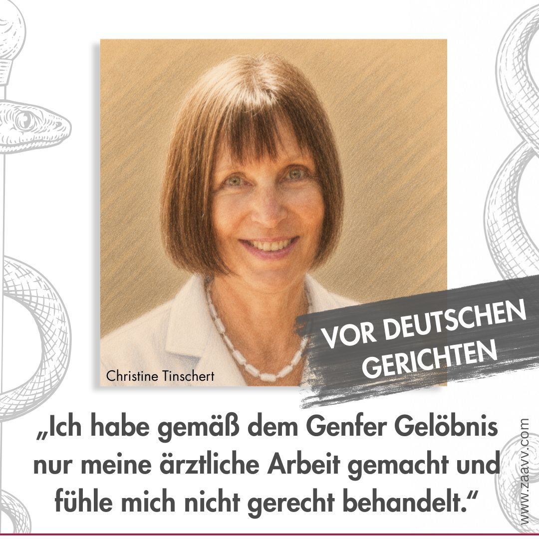 dieMutaerzte's tweet photo. Ein einziges Maskenattest – fast vier Jahre Strafverfahren

Christine Tinschert ist Praktische Ärztin und betreibt seit 1994 eine Privatpraxis für Traditionelle Chinesische Medizin und Energetik in Hamburg-Harburg.

Am 6. Oktober 2020 stellte sie einem von ihr behandelten Patienten ein Attest zur Befreiung von der Maskenpflicht aus. Nach ihrer Darstellung hatte sie ihn ausführlich zu seinen Beschwerden befragt und diese dokumentiert.

Als der Patient später am Hauptbahnhof Hannover von der Bundespolizei kontrolliert wurde, wurde das Attest eingezogen. Tinschert berichtet, der Beamte habe es für falsch gehalten, weil beim Patienten keine sichtbaren Atembeschwerden erkennbar gewesen seien. Daraus entwickelte sich ein Strafverfahren wegen des Verdachts, ein unrichtiges Gesundheitszeugnis ausgestellt zu haben.

Was folgte:
🔷 ein einziges Maskenattest als Gegenstand des Verfahrens
🔷 Durchsuchungsbeschluss des Amtsgerichts Hannover vom 22. August 2022
🔷 Praxisdurchsuchung am 8. November 2022
🔷 Strafbefehl im Juni 2023 über 60 Tagessätze à 100 Euro = 6.000 Euro
🔷 Tinschert legte dagegen Widerspruch ein
🔷 Hauptverhandlung am 28. April 2026 vor dem Amtsgericht Harburg
🔷 Einstellung des Verfahrens nach § 153a StPO gegen eine Geldauflage von 3.000 Euro
🔷 keine Verurteilung

Nach Tinscherts eigener Darstellung hätte das Verfahren 2026 mit einem vom Gericht vorgesehenen Gutachter und der Anhörung ihres inzwischen im Ausland lebenden Patienten fortgesetzt werden können. 

Sie entschied sich stattdessen für die Einstellung gegen Geldauflage. Als Grund nennt sie die jahrelange gesundheitliche und finanzielle Belastung durch das Verfahren. 

Die 3.000 Euro gingen an die Kinder- und Jugendhilfe.
Eine Einstellung nach § 153a StPO bedeutet keine strafrechtliche Verurteilung. Nach Erfüllung der Auflage kann die betreffende Tat nicht mehr als Vergehen verfolgt werden.

Tinschert schildert, dass die fast vierjährige Unsicherheit für sie erhebliche persönliche Folgen hatte. Dennoch führte sie ihre Privatpraxis weiter. Auch aktuell ist ihre Praxis in Hamburg-Heimfeld weiterhin aktiv.

„Ich habe gemäß dem Genfer Gelöbnis nur meine ärztliche Arbeit gemacht und fühle mich nicht gerecht behandelt.“

Gerade dieser Fall wirft eine Frage auf:
Wie verhältnismäßig ist es, wegen eines einzigen ärztlichen Attestes eine Praxis zu durchsuchen und ein Verfahren über Jahre zu führen – wenn es am Ende nicht einmal zu einer Verurteilung kommt?

📌 Hinter jedem Verfahren steht ein Mensch.
Ärztinnen und Ärzte wurden durchsucht, angeklagt, verurteilt oder inhaftiert. Mit „Vor deutschen Gerichten“ geben wir diesen Fällen Namen, Gesichter und eine Geschichte.

#ChristineTinschert #VorDeutschenGerichten #CoronaAufarbeitung
#Maskenatteste #ÄrztlichesGewissen #Rechtsstaat