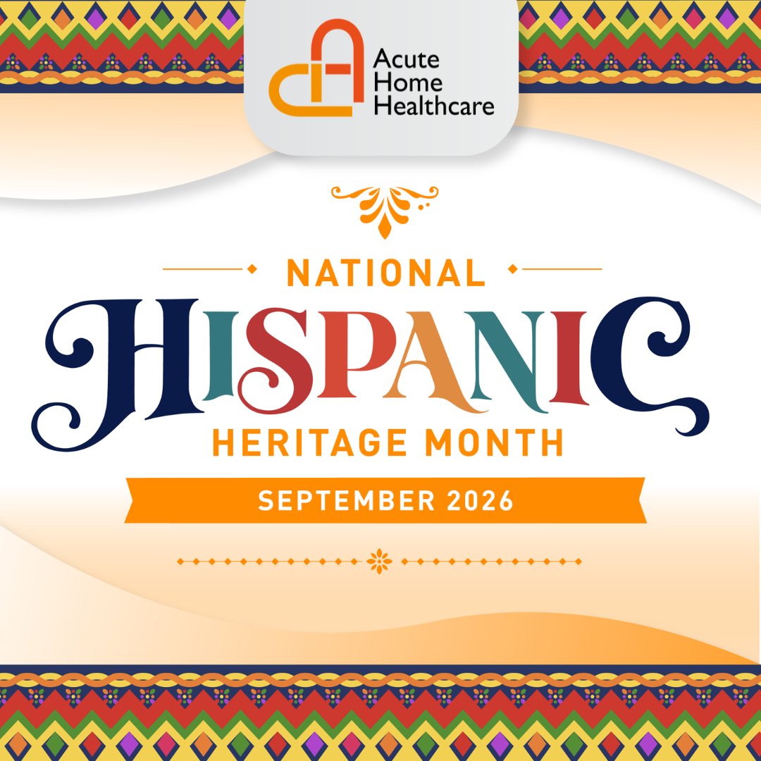 AcuteHomeHealth's tweet photo. Celebrating the vibrant traditions, heritage, stories, and achievements of Hispanic and Latino communities throughout Hispanic Heritage Month. Together, we honor culture, foster belonging, and celebrate the strength of unity.

#HispanicHeritageMonth #LatinoCulture https://t.co/FWgUwXJUSc
