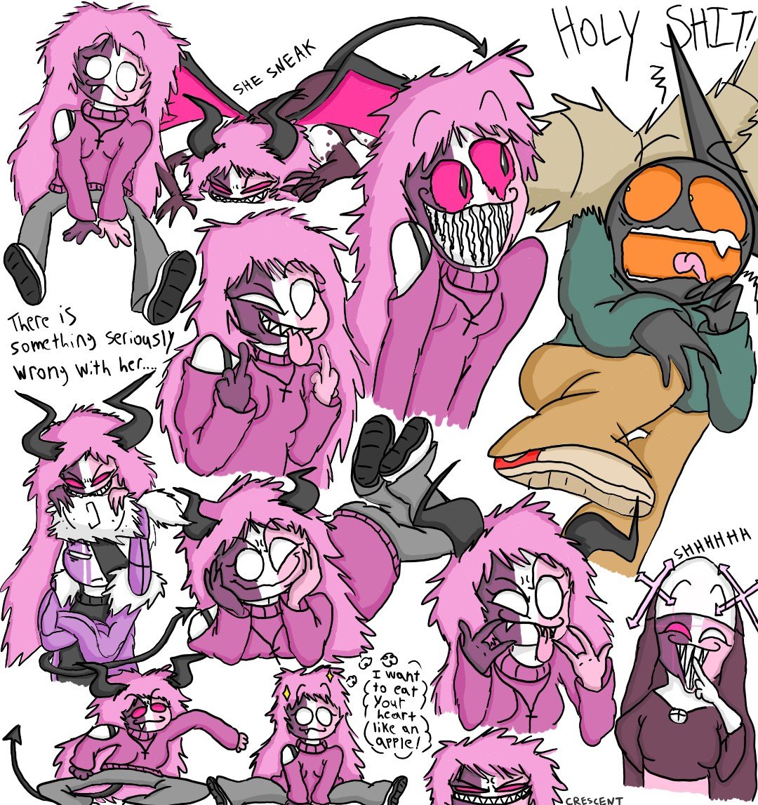 moonofthepines's tweet photo. Rabid Sarvente appreciation π
I don't draw this demonic ice cream queen enough. My version of her is chaotic and I wouldn't have it any other way lmao
#sarvmfm #sarvente https://t.co/HTSbwCULUs