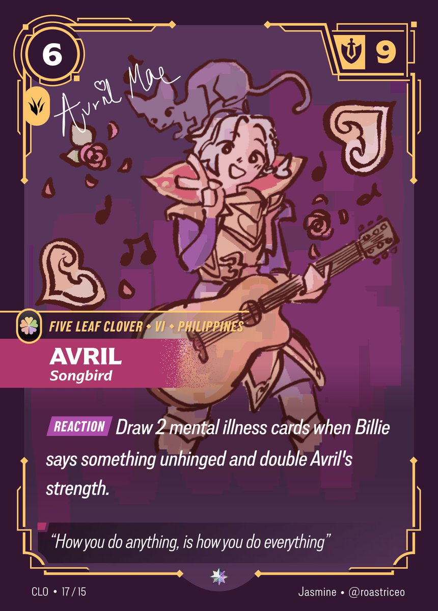 5LeafClovr's tweet photo. After a long break from competitive, this player is here to reinvent herself once again, on and off the rift

As a siren and a seer, welcome @avril_maee

🎨 @roastriceo https://t.co/7JwjkItIpN