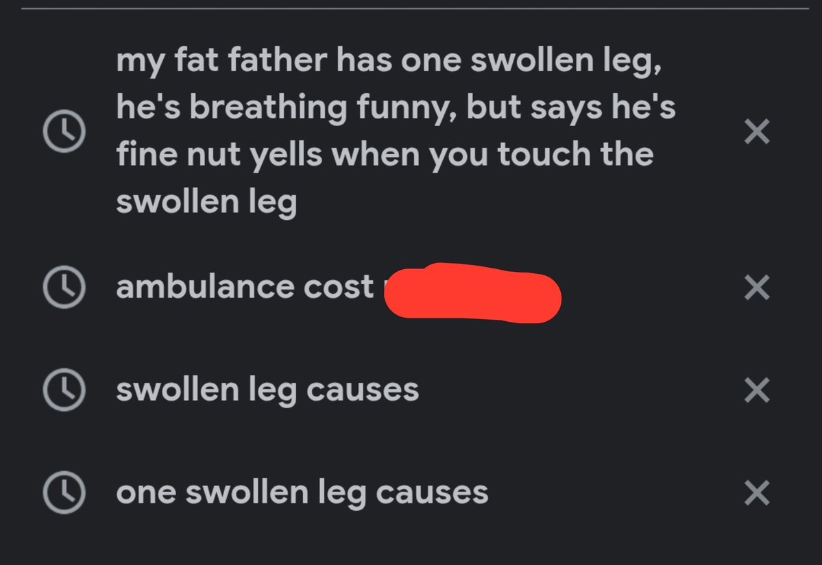 ohoh_a_queer's tweet photo. My search history when I thought my dad was going through heart failure  😭 https://t.co/vl4v00hnux