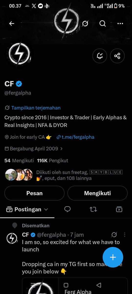 Acilmamoy's tweet photo. @fergalpha All task done sir 🙏
Wish me luck
Thanks,🧡
AbjZiwkEwckmSjoPq5mbzceVBB6ETnYjJdLzeJZMnWMj https://t.co/WtHyReIs36