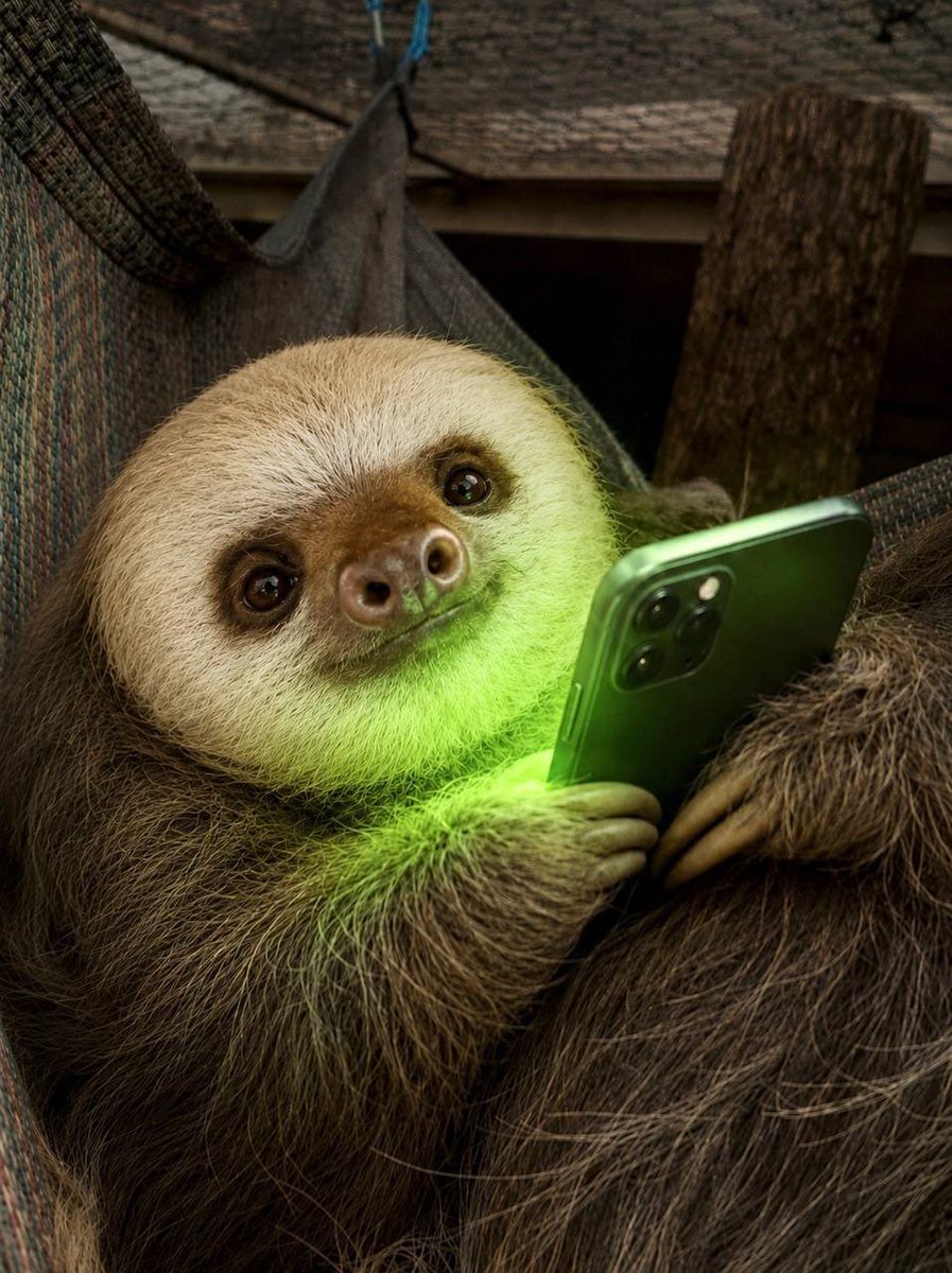 naphboi's tweet photo. @vainxyz The sloth archetype is almost perfect for crypto.
Ignore the noise, Conserve your energy grab some token, Stay patient and Keep hanging.

solana:CE2wyDBxxi4g9WZ7tgjtfXhTJyEWBwkf6oywqNECpump https://t.co/zjw7XNCY6K