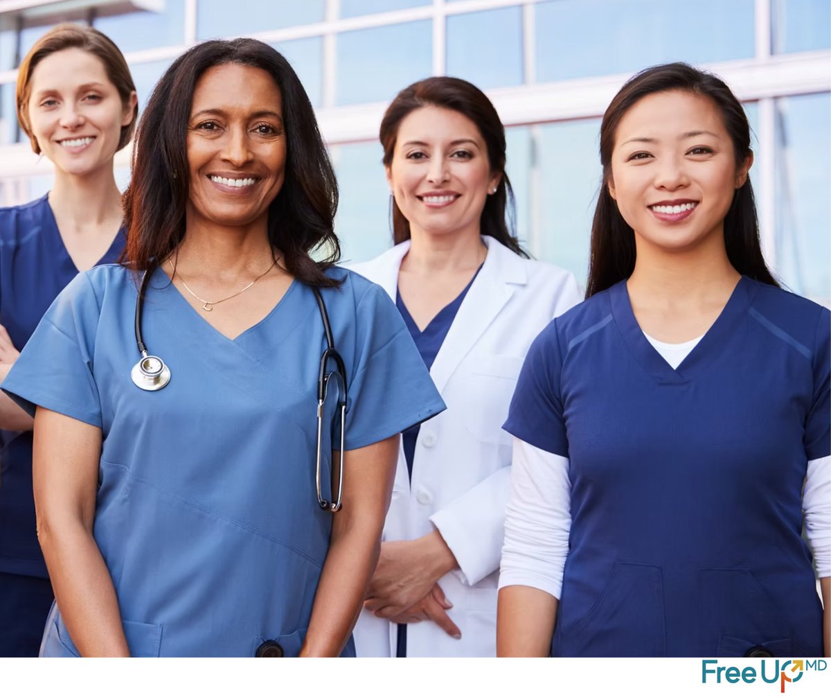 FreeUpMD's tweet photo. September is Women in Medicine Month, a time to recognize and celebrate the women making a lasting impact across healthcare.

Read how women are helping shape the future of medicine on their own terms

https://t.co/pXXfeAosMW https://t.co/yvCH25T184