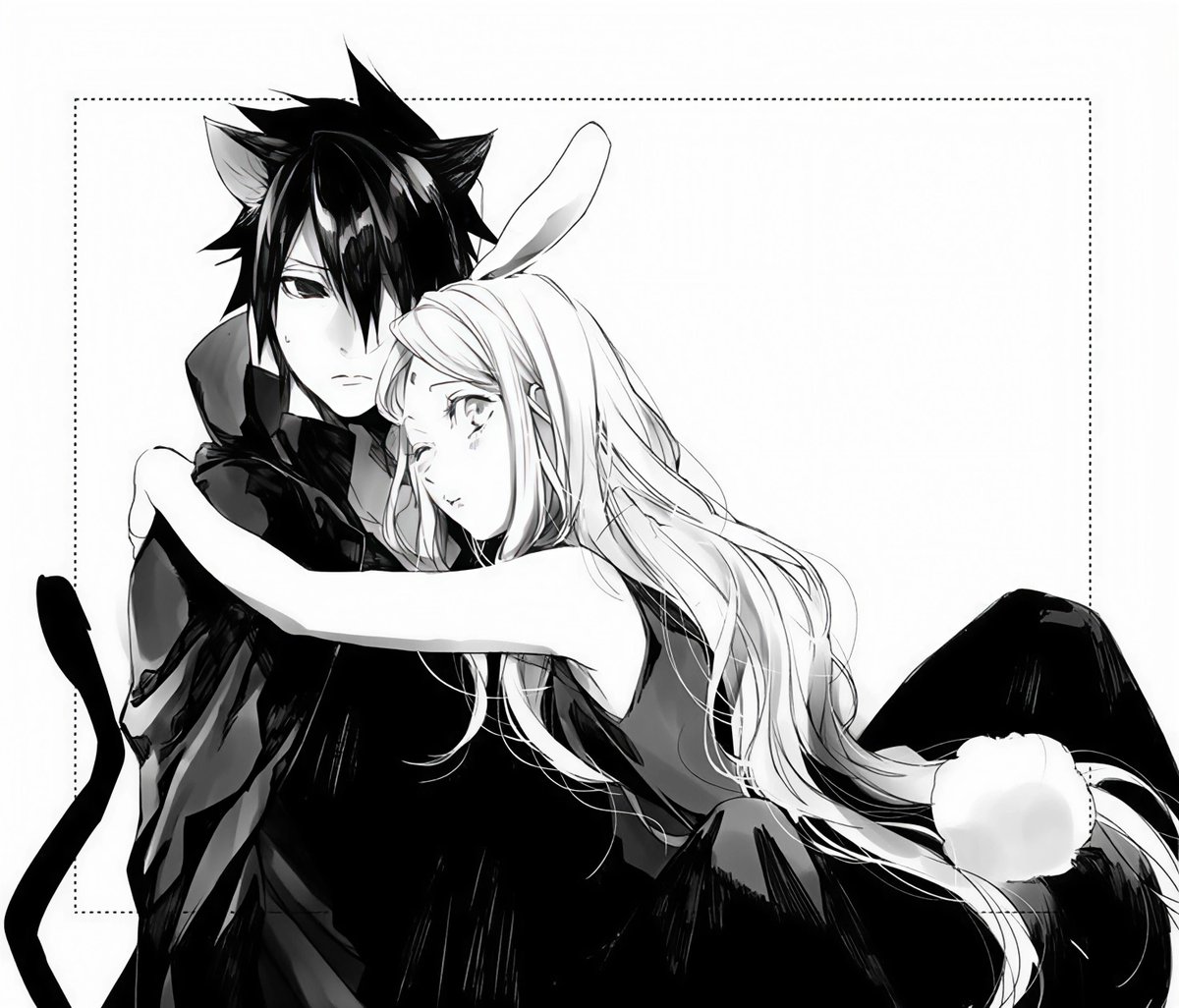 angiefierceTy's tweet photo. Cat and bunny. https://t.co/Nt03DipAOs