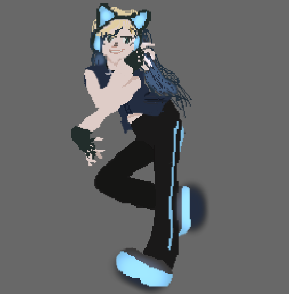 PotentialBlue's tweet photo. a little pixel practice https://t.co/kdaTvUsyHm