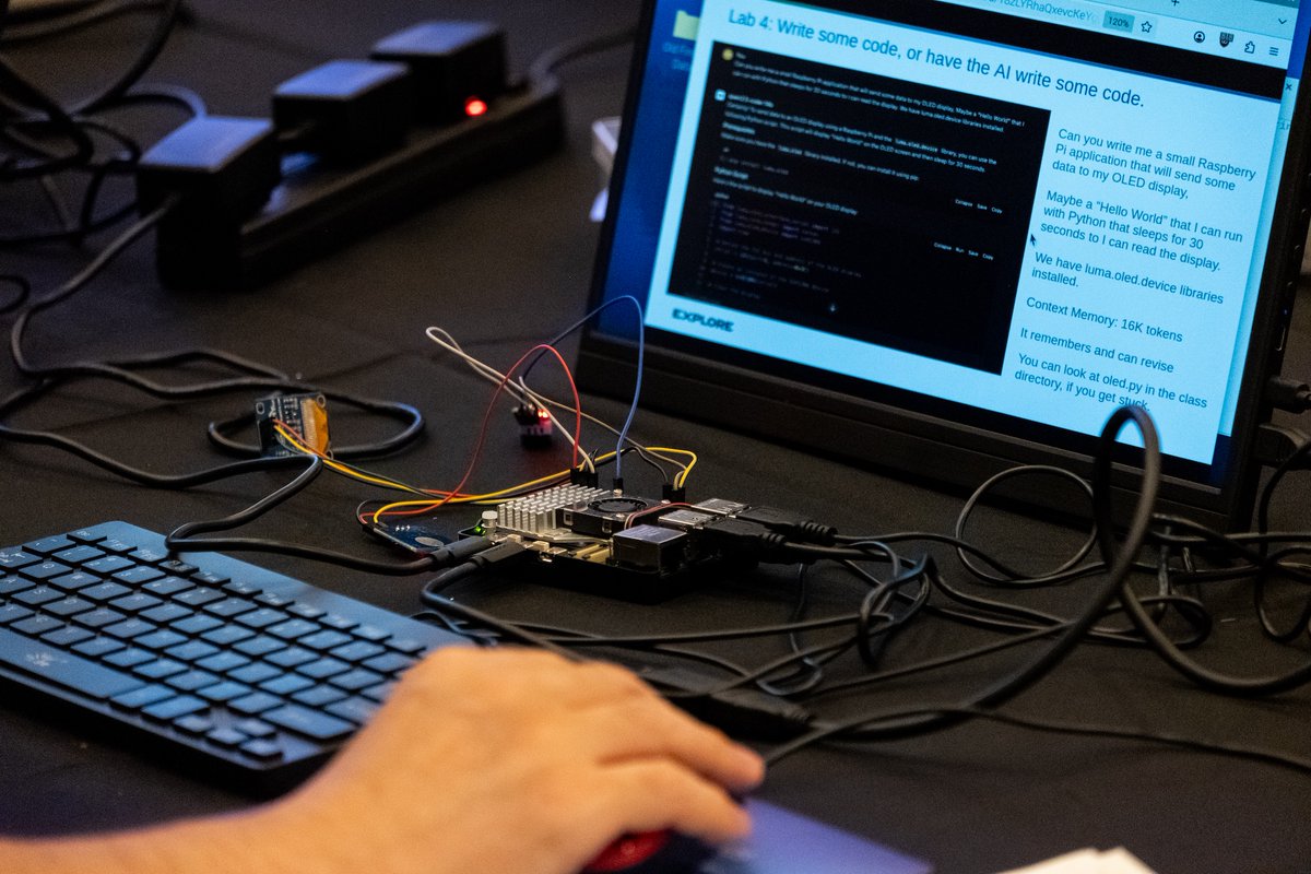 VMwareCommunity's tweet photo. ⏰ 10AM PDT – It's almost time for the {code} sensor Meet-up in the CMTY Lounge! 

Stop by to pick up a free sensor, dive into the code on VKS, and collaborate on your favorite projects with the community. 

✦ Open to all. Sensors given on a first-come, first-served basis. https://t.co/ibYQ8d0SrN