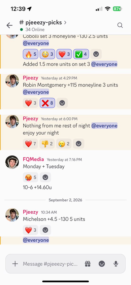 ItsPjeeezy's tweet photo. The freest 5u max in the world anyone better? Who wants the next one? https://t.co/79LlyRQ30b