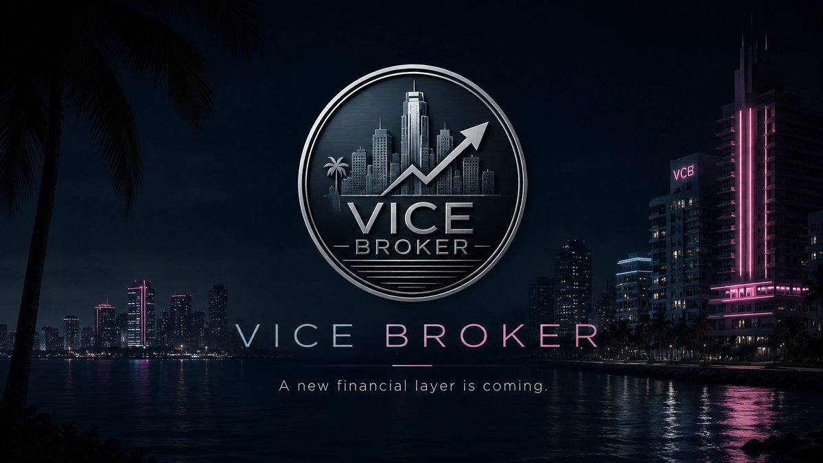 ViceBrokerRH's tweet photo. Vice City is evolving.

Markets. Assets. Opportunity.

A new financial layer is coming. https://t.co/v39u7DZLx6