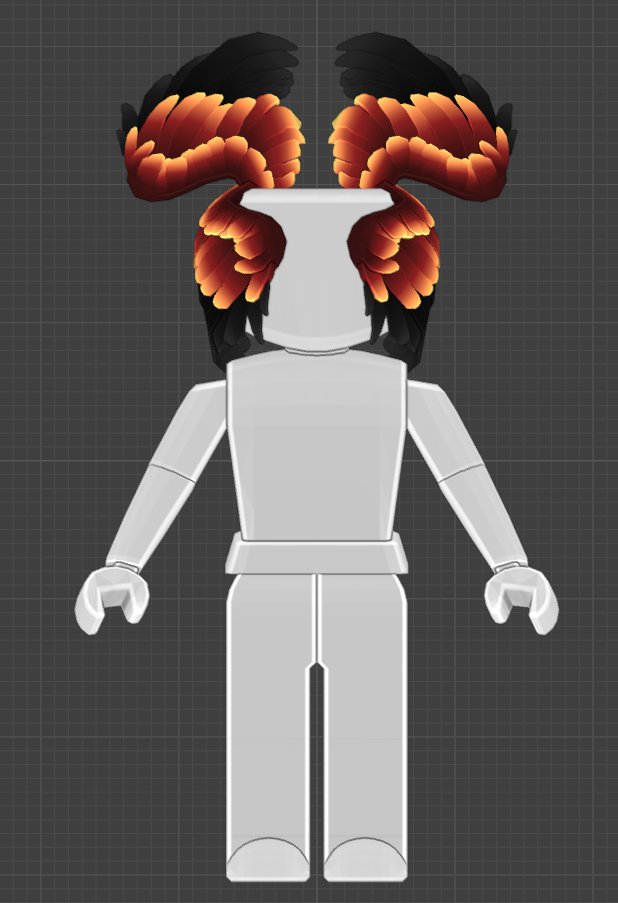 Erythia_roblox's tweet photo. Some new wing accessories! I had an idea for a different method for creating this pair of wings. Initially was just going to do the back item then I had a vision for a hat as well! 🪽

#RobloxUGC

https://t.co/7vHjD10qgx

https://t.co/qfiAnixhQ7 https://t.co/RJgbmKOnPj