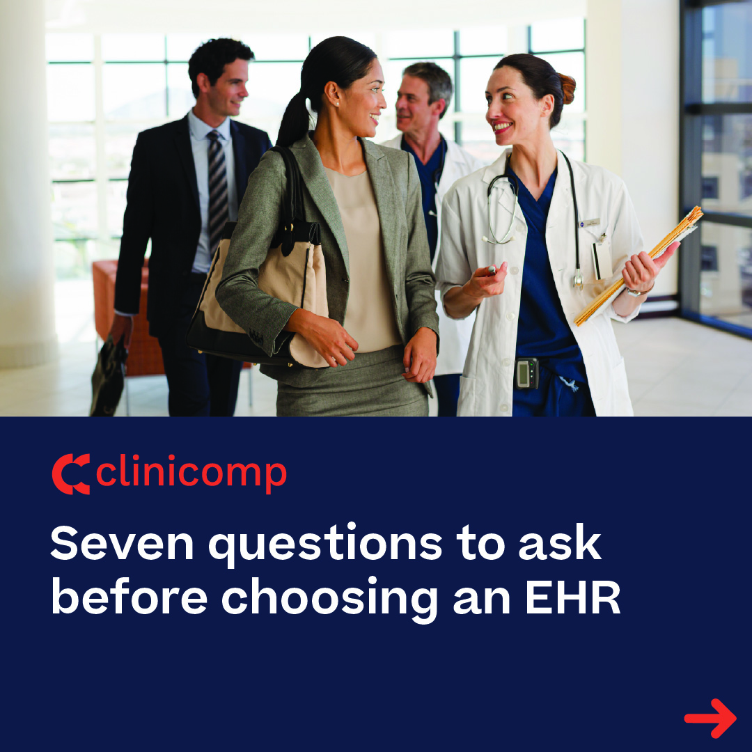 CliniCompIntl's tweet photo. Choosing an #EHR can shape your organization for a decade. Don't choose based on name recognition alone. 

7 questions to ask that reveal whether the platform can truly evolve with you:

https://t.co/Ea8CMTpfH9

#HealthcareIT #HealthcareLeadership https://t.co/x4RHOjk6qc
