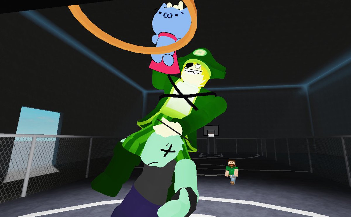 BestCrafterOAT's tweet photo. O_O (I walked in on this.. poor Kit)

B] (Limewire did have some cool moves to be honest!)
#pursuitcore https://t.co/B6isbBDR04
