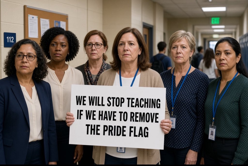 TrumpsHurricane's tweet photo. What’s your response to these teachers ?? https://t.co/gnhU547zOm